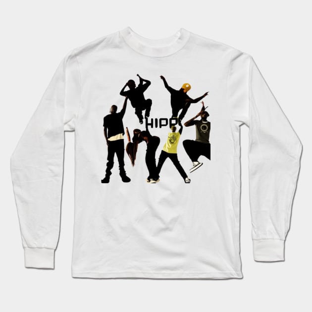 dancing hip hop Long Sleeve T-Shirt by Mcvipa⭐⭐⭐⭐⭐